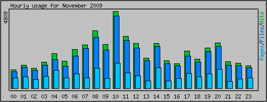 Hourly usage