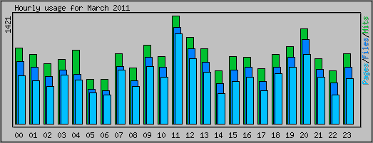 Hourly usage