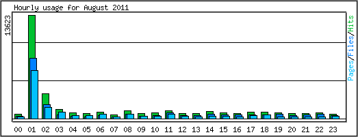 Hourly usage