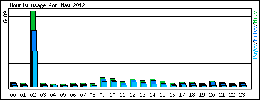 Hourly usage