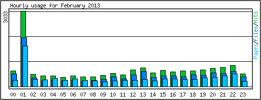 Hourly usage