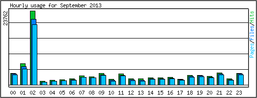 Hourly usage
