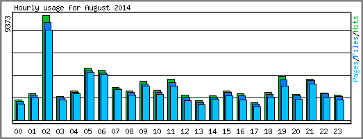 Hourly usage