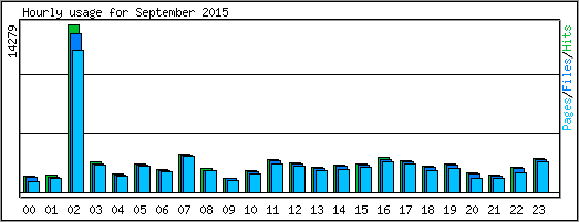 Hourly usage