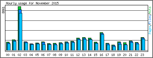 Hourly usage