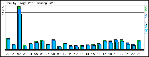 Hourly usage