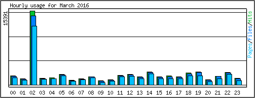 Hourly usage