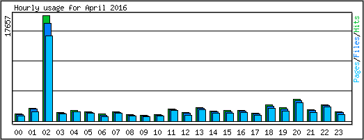 Hourly usage