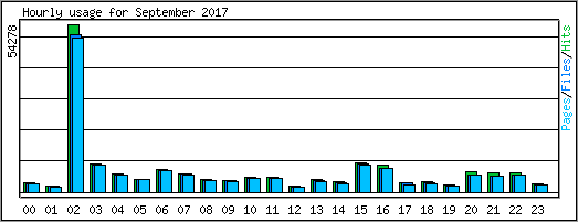 Hourly usage