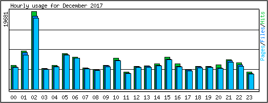 Hourly usage